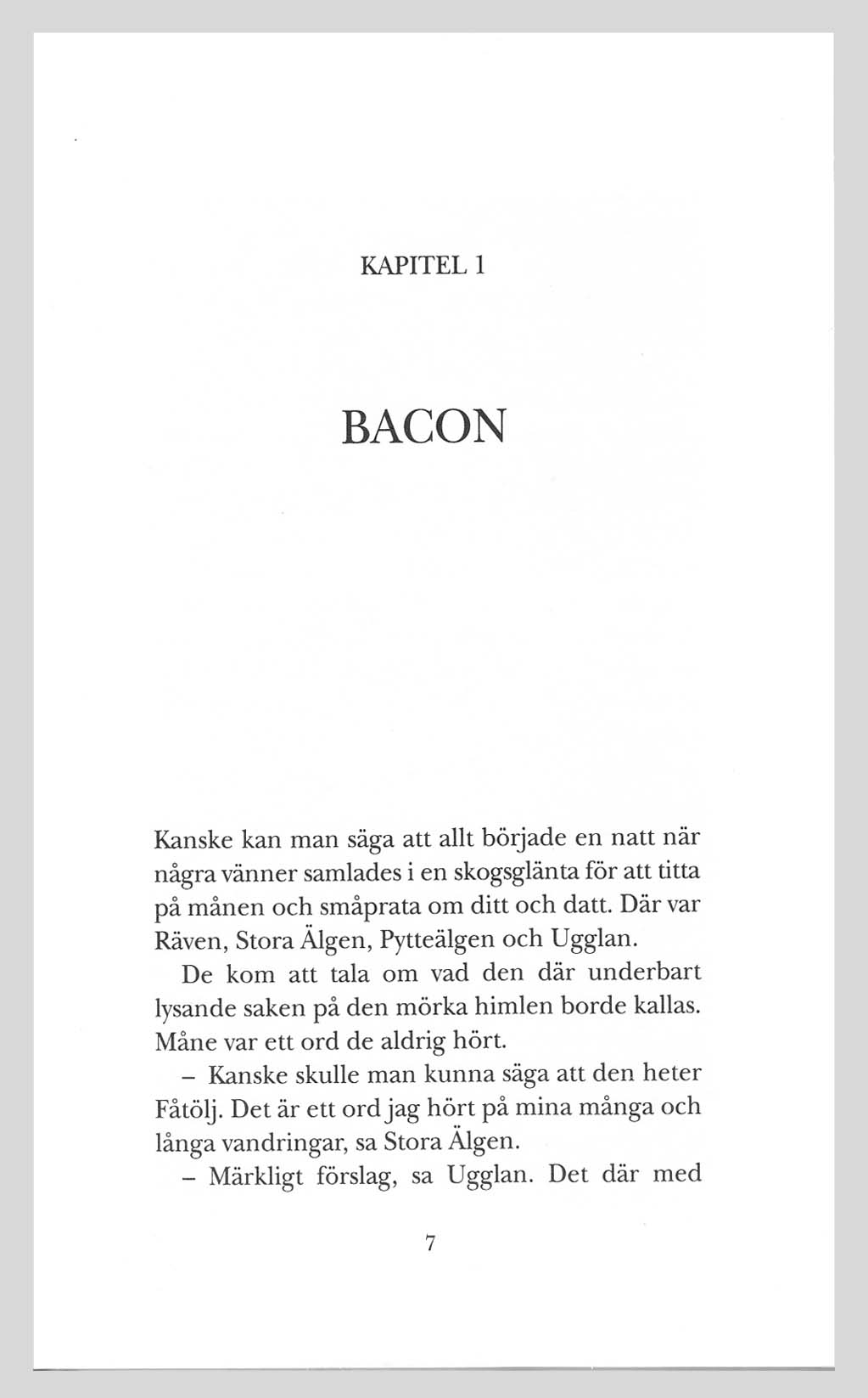 BACON 1 R